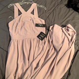 NWT Lulus Mauve Bridesmaid Dress
